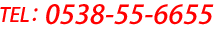 TEL:0538-55-6655