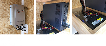 国内メーカー製高性能ソーラーパネル＆バッテリー